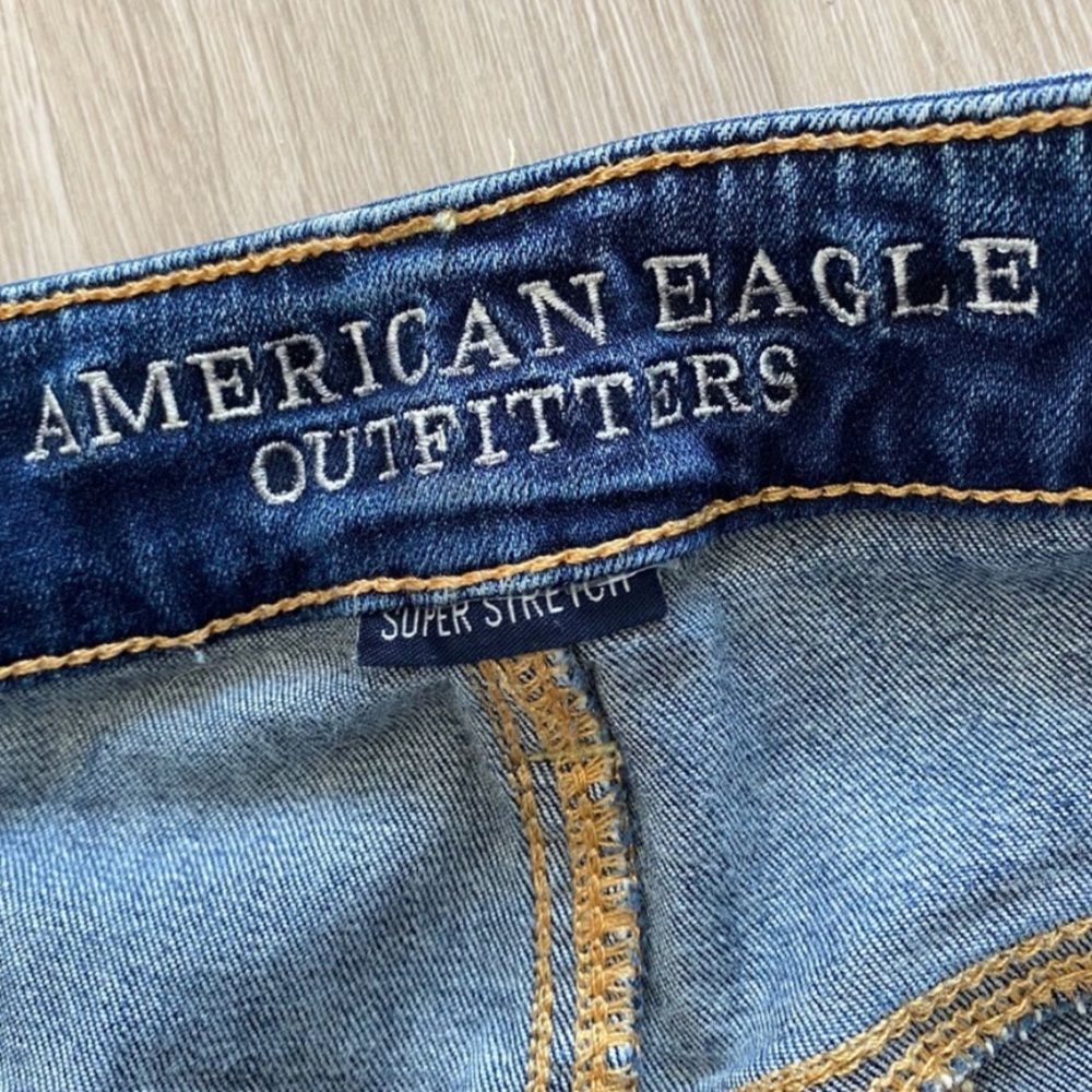 American Eagle Jegging Crop Super Stretch Skinny Jeans - Picture 7 of 7